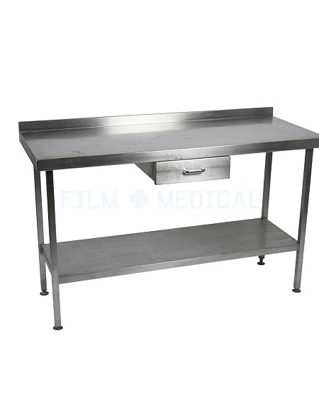 Steel Table With Draw